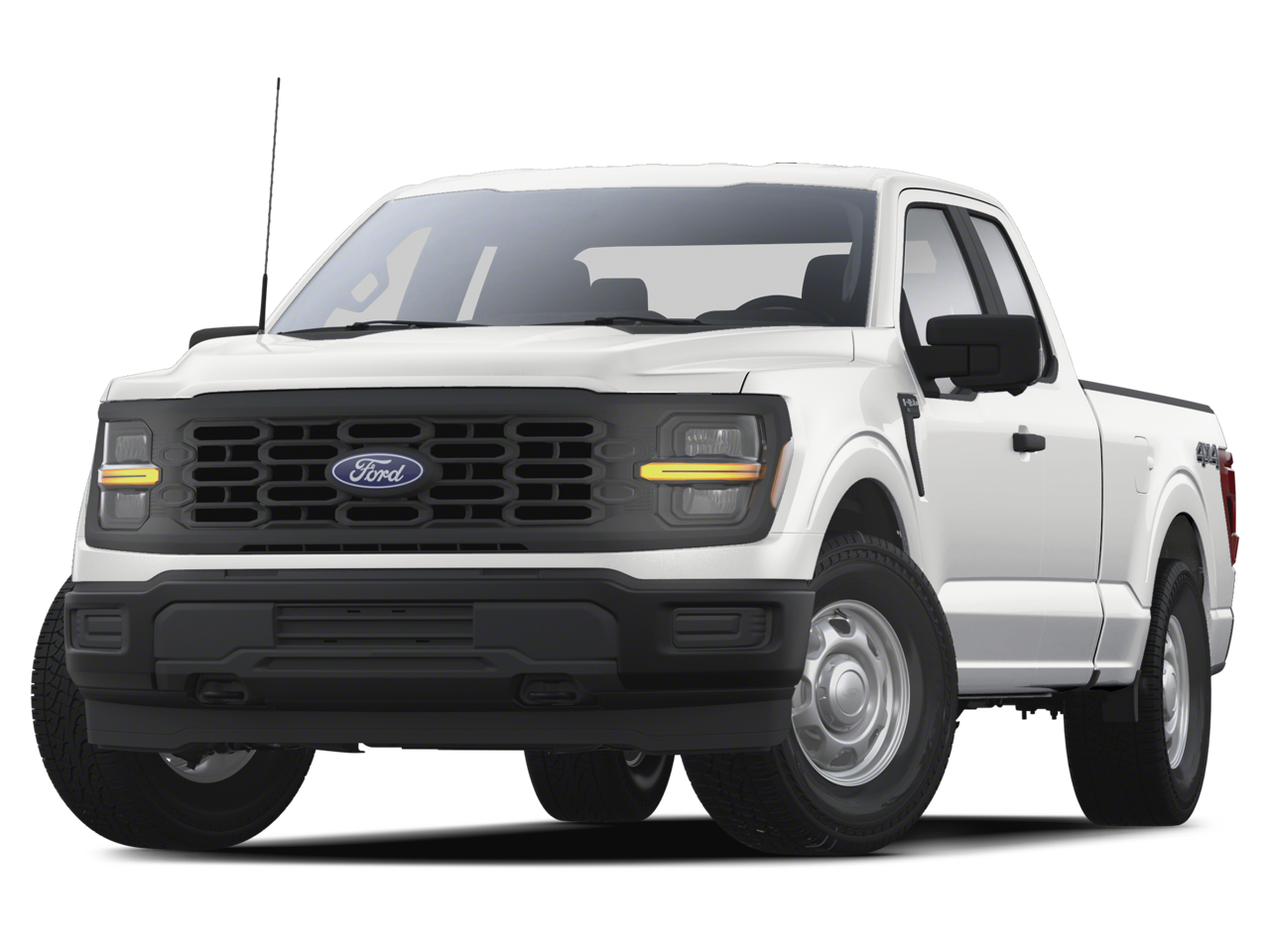 2025 Ford F-150 XL in Oxford White — front three-quarter view