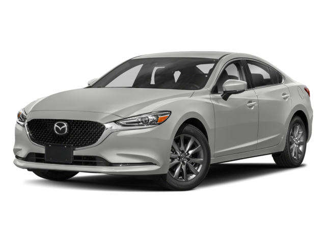 2018 Mazda Mazda6 Sport in Sonic Silver Metallic — front three-quarter view
